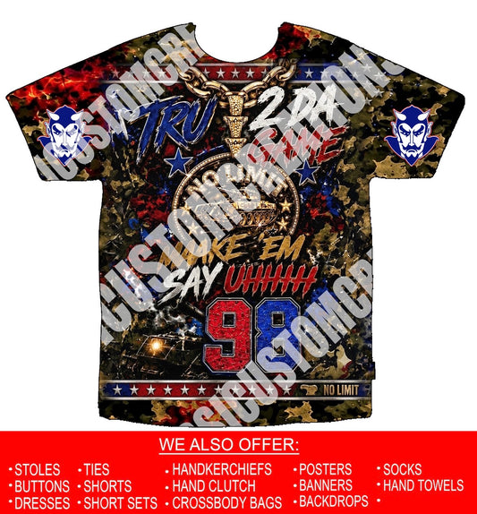 Pahokee Class of 1998 3D Shirts Bothsides