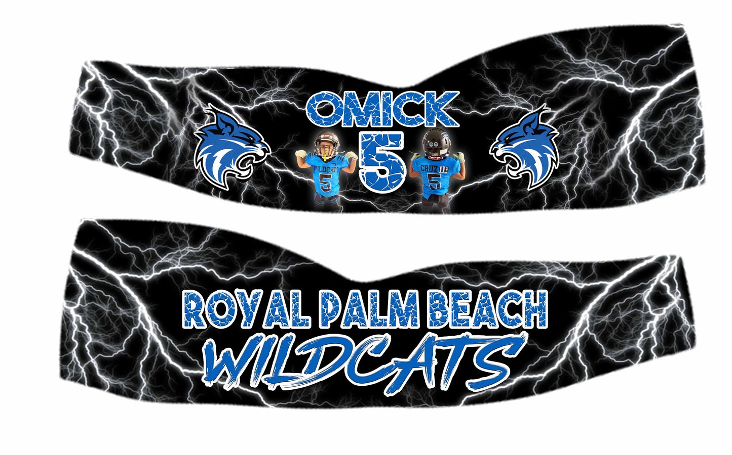 Royal Palm Beach Wildcats                 
Custom 3D Sleeves