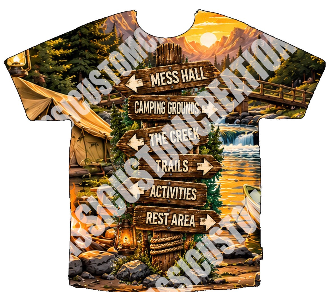 Camp “96” 3D Shirt Bothsides