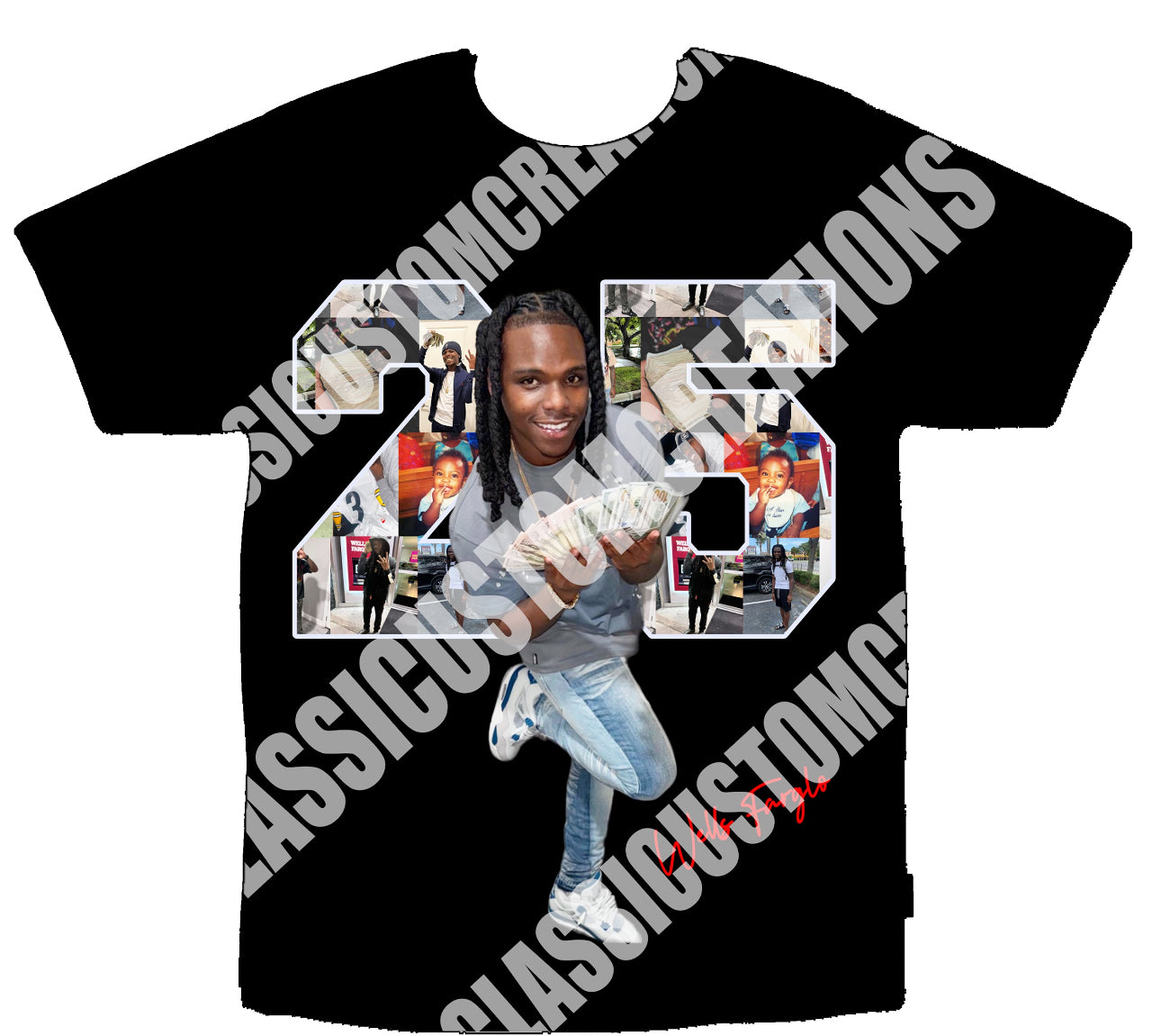 Daim “Glo Day” 3D Shirts Front Only Design 1