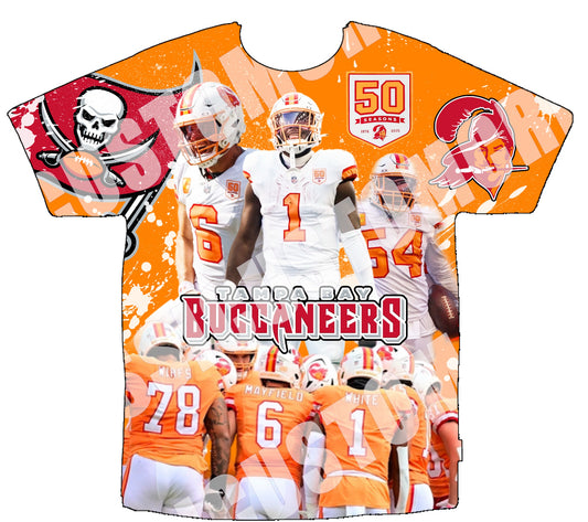 Tampa Bay 3D Shirts Bothsides