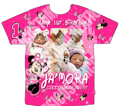 Ja’Mora 3D Birthday Shirts Front Only