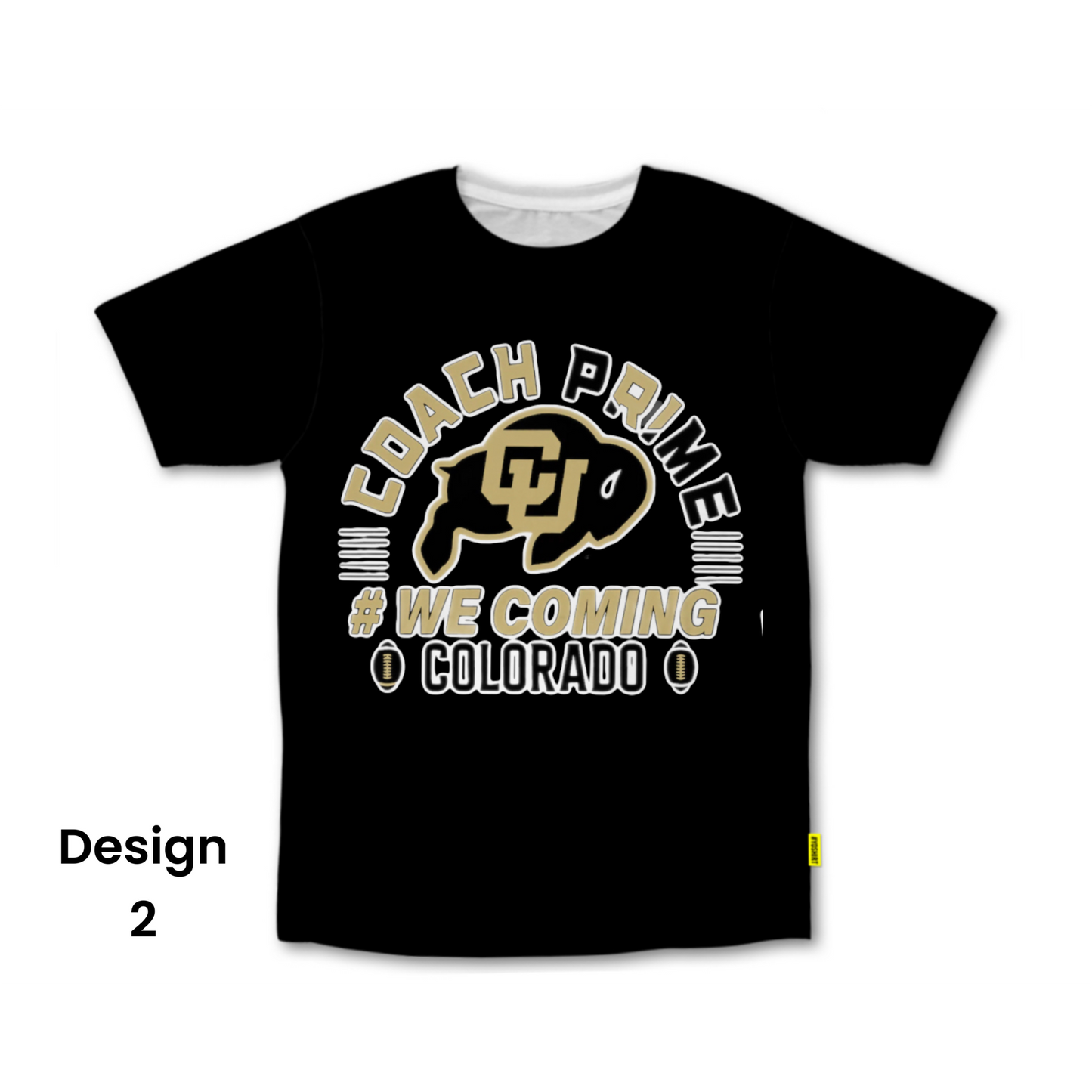 Coach Prime We Coming Colorado T-Shirt