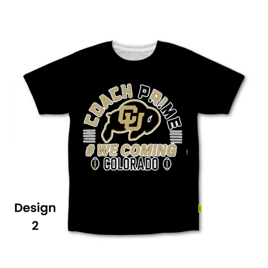 Coach Prime We Coming Colorado T-Shirt