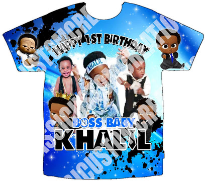 Khalil Boss Baby   
3D Shirts Front Only
