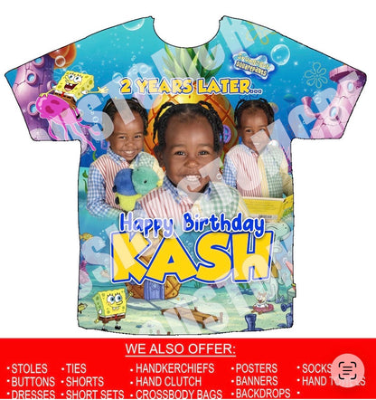 Happy Birthday Kash  3D Shirts Front Only