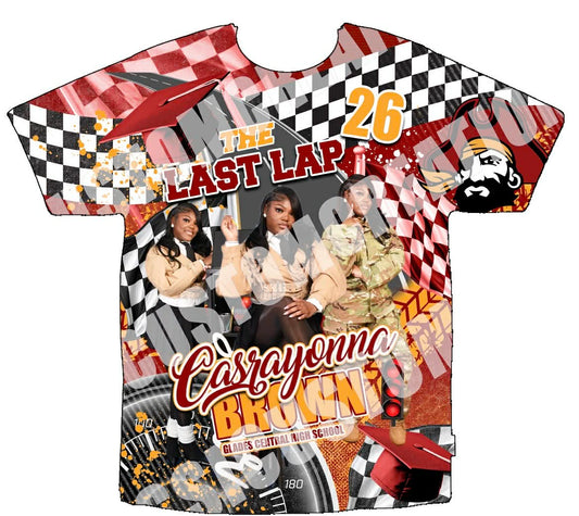 Casrayonna Brown  Graduation 3D Shirts Front Only
