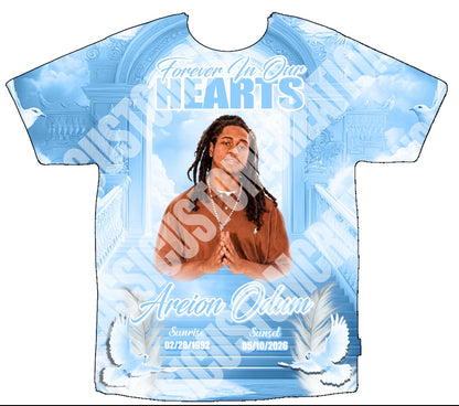 Areion Odum Memorial 3D Shirts Front Only