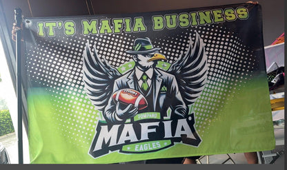 Large Custom Flag w/Pole