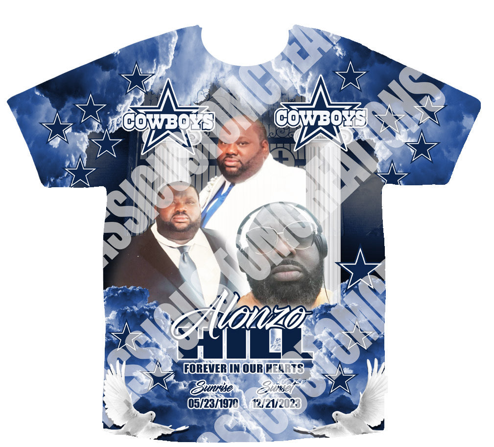 Alonzo Hill (Fella) 3D Shirt Front Only