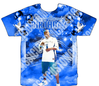 Willie “Booji 29”  Smith 3D Shirt Bothsides (Blue)