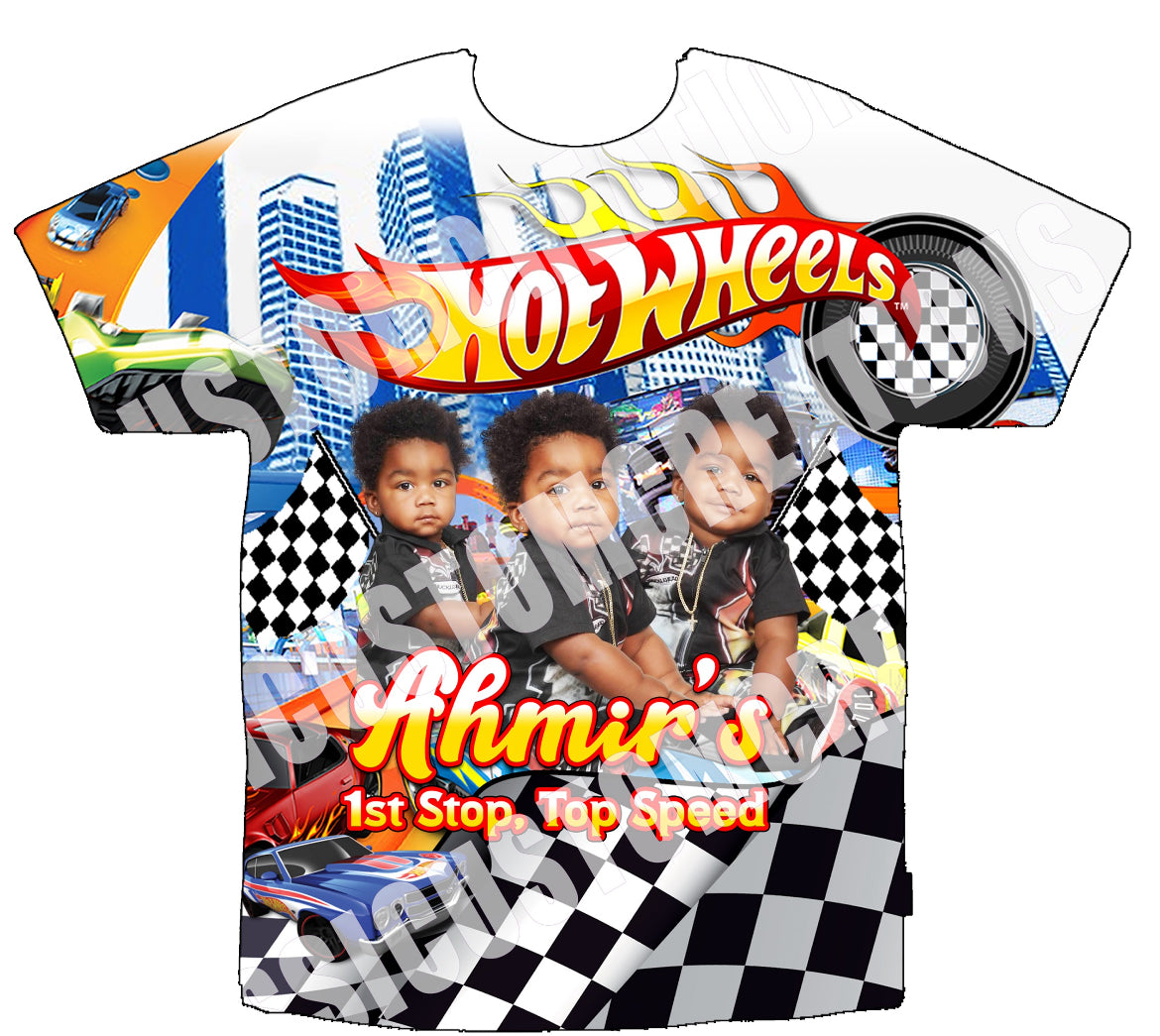 Ahmir 1st Birthday 3D Shirts Front Only