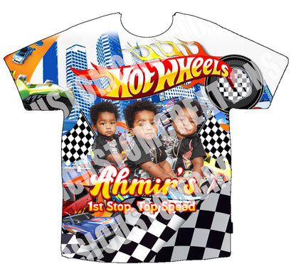 Ahmir 1st Birthday 3D Shirts Front Only