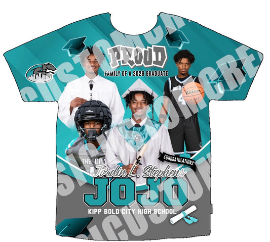Jordin L Stephens Kip Bold City High 3D Shirts Front Only