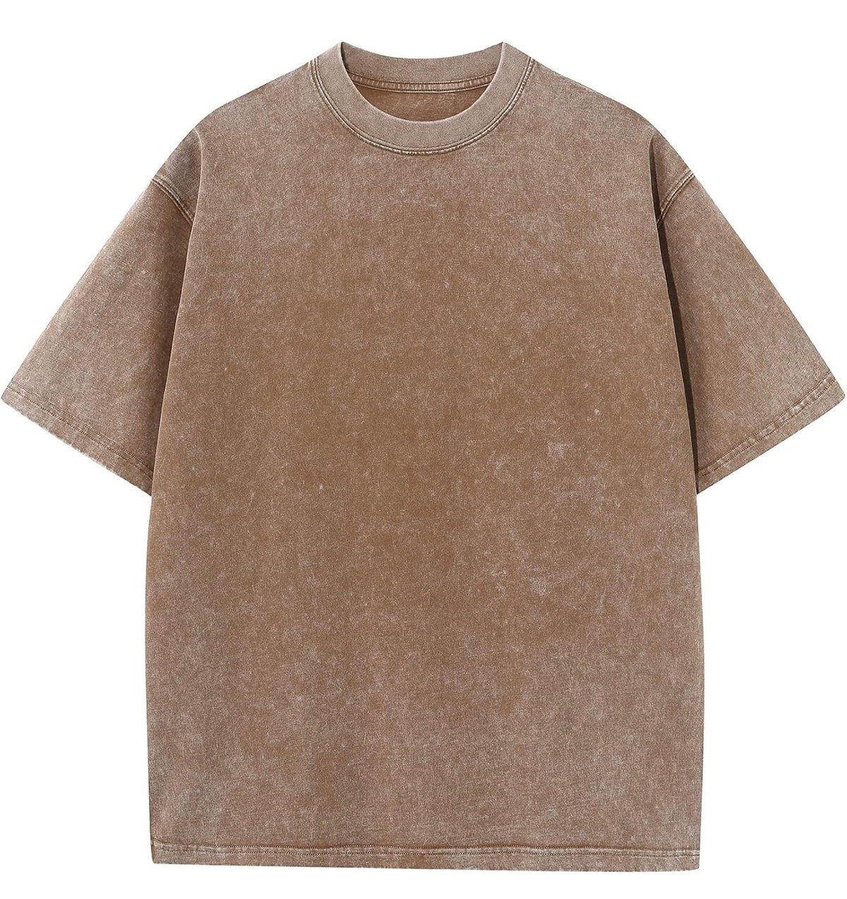 Glades Central Class of 99 & 2000 Acid Wash Beige/Brown Graphic T-Shirt Bothsides