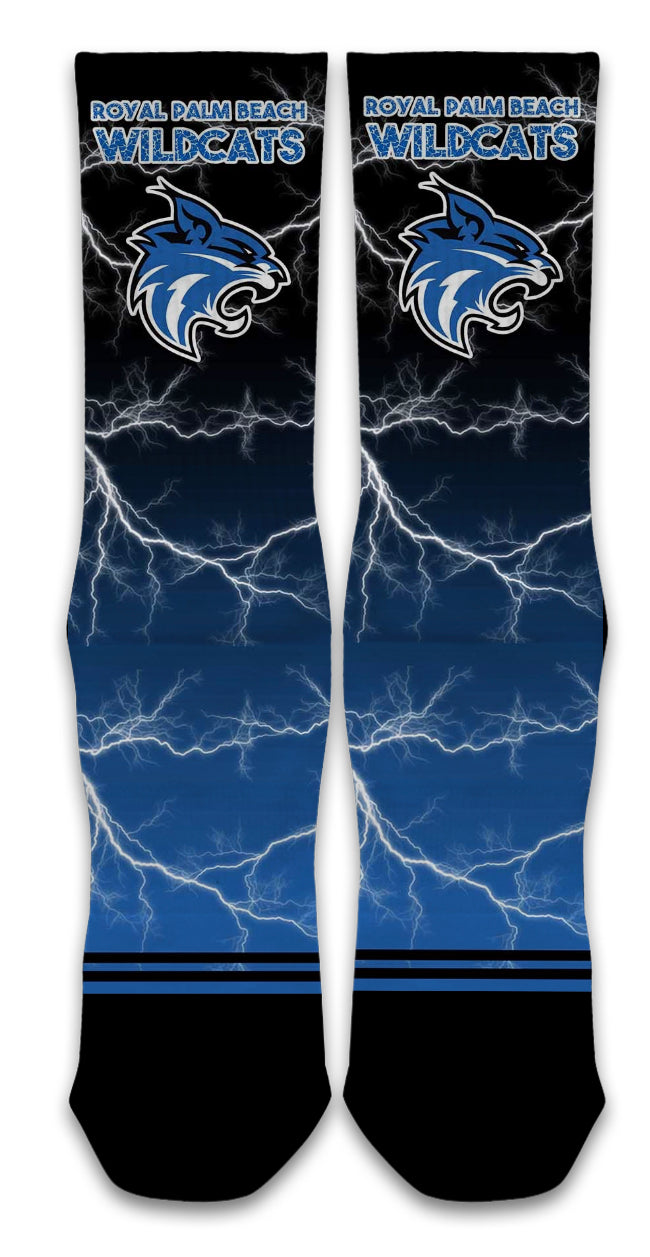 Royal Palm Beach Wildcats                 
Team 3D Socks