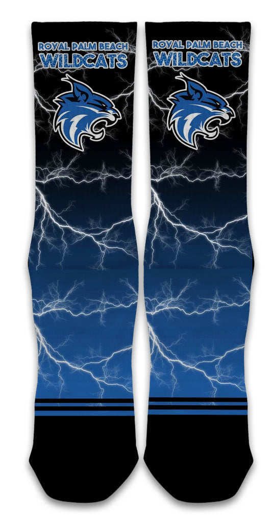 Royal Palm Beach Wildcats                 
Team 3D Socks