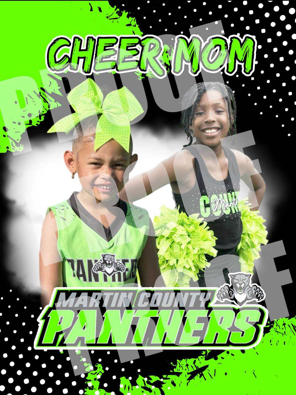 Martin County Cheer Poster  Front Only