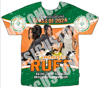 Imani Ruff
(Graduation “24”) 3D Shirt Front Only