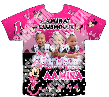 Aamira Birthday
 3D Shirts Front Only