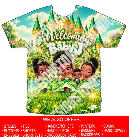 Welcoming Baby J 3D Shirts Front Only
