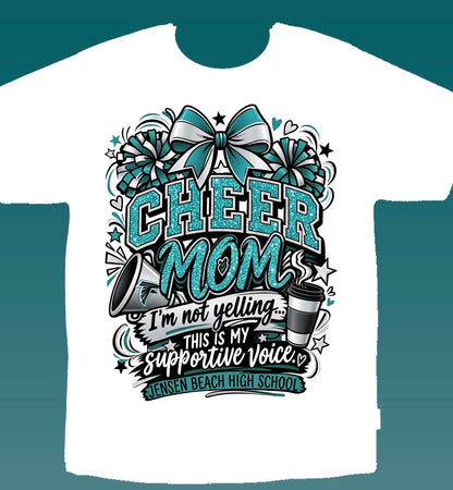 Jensen Beach Falcons White HP Shirts Front Only