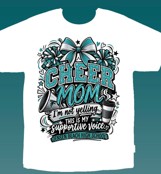 Jensen Beach Falcons White HP Shirts Front Only