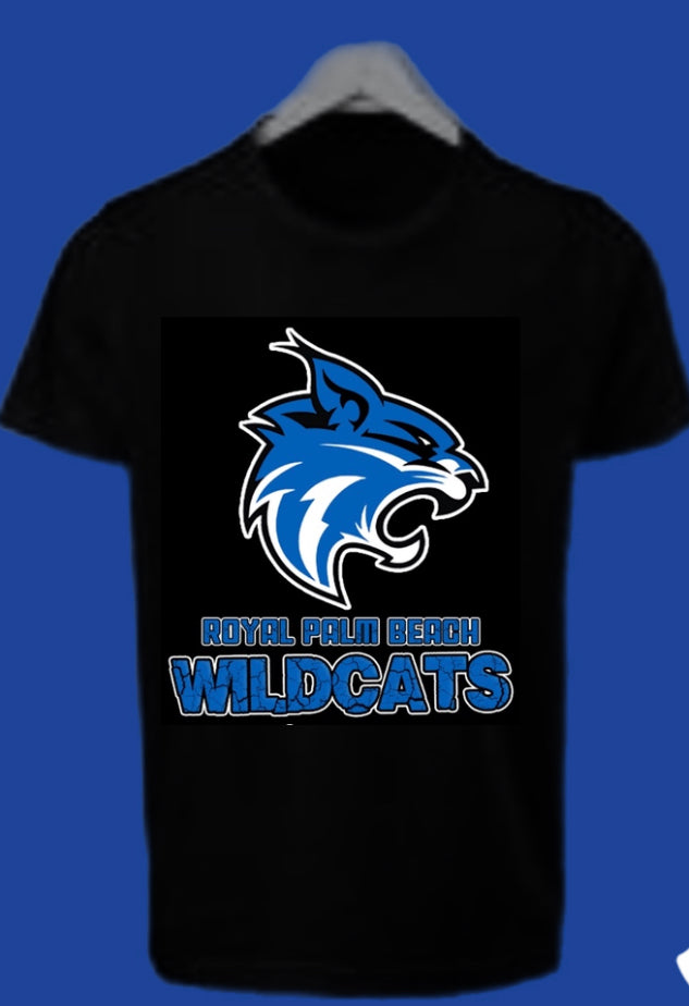 Royal Palm Beach Wildcats                 
Team Graphics T-Shirt (Black)