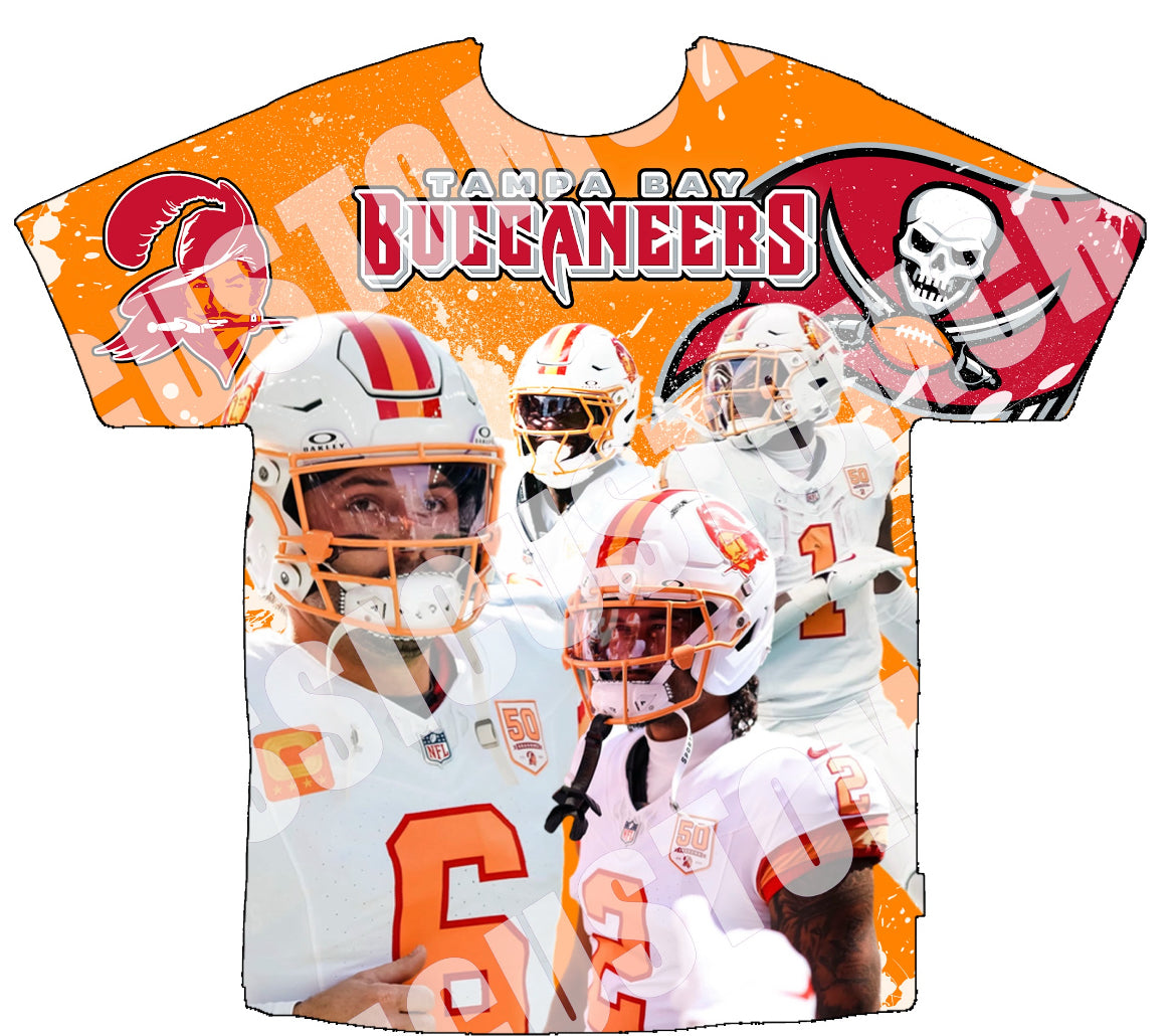 Tampa Bay 3D Shirts Bothsides