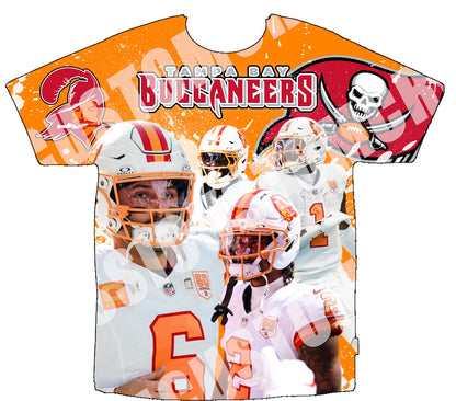 Tampa Bay 3D Shirts Bothsides
