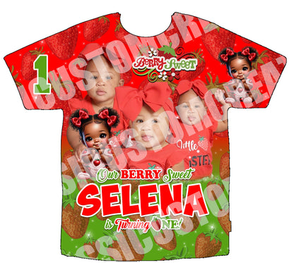 “Selena Berry Sweet 1 “3D Shirts Front Only