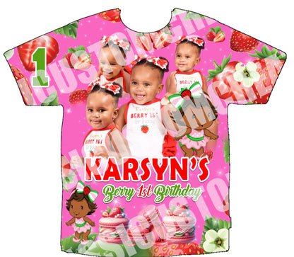 Karsyn Birthday 3D Shirts Front Only
