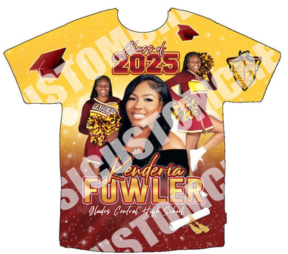 Kenderia Fowler Glades Central High 3D Shirts Front Only