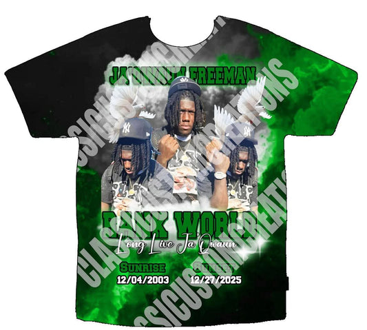 Rankworld Memorial 3D Shirts Front Only