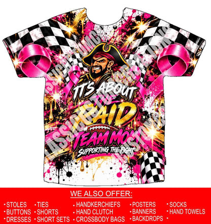 BGBR “The Raid” Team Mom 3D Shirts Front Only
