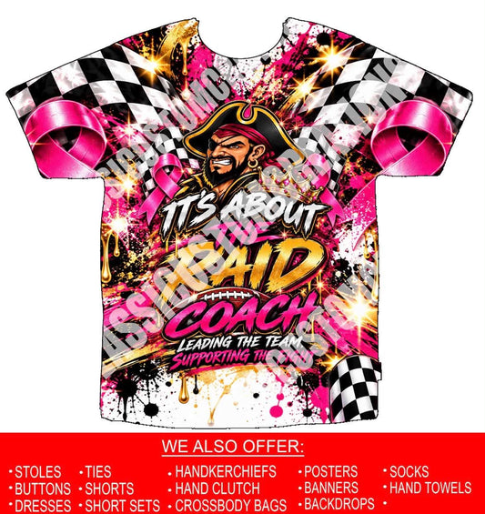 BGBR “The Raid” Coach 3D Shirts Front Only