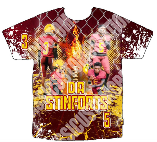 Da Stinforts 3D Shirts Front Only