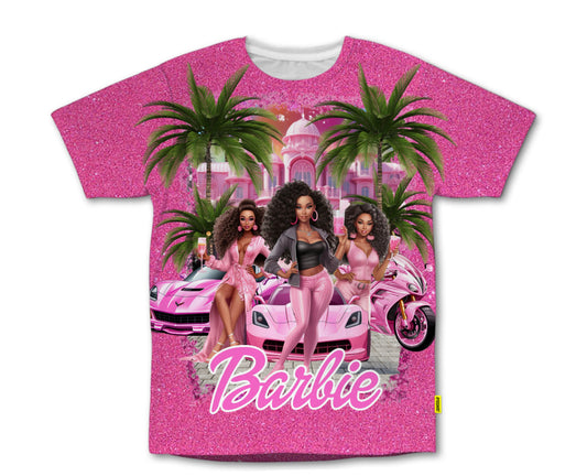 Barbie Sublimation 3D Shirt