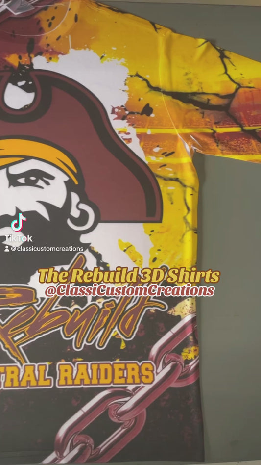 The Rebuild 3D  Shirt Front Only